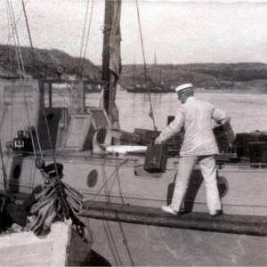 Tullare hansson med spritbeslag så kallade negerpojkar